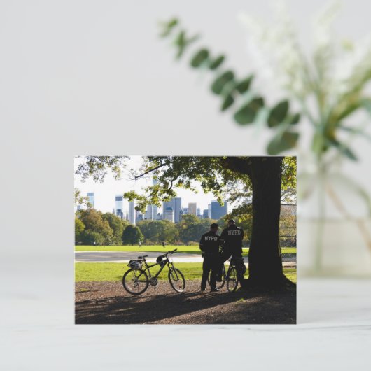 New York Central Park Postkarte (Stehend Vorderseite)