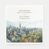 New York Central Park Serviette (Vorderseite)