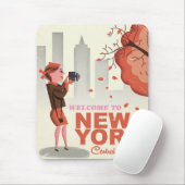 New York Central Park Vintage Reiseplakat Mousepad (Mit Mouse)