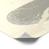 New York Central Park Vintage Reiseplakat Poster (Ecke)