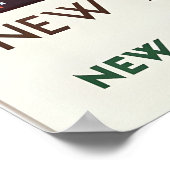 New York Central System Manhattan Skyscraper Poster (Ecke)