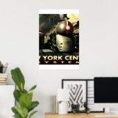 New York Central System Streamliners New Retro Poster (Heimbüro)
