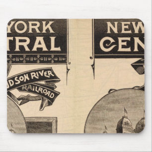 New York Central und Hudson River Railway Mousepad