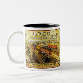New York Central Zweifarbige Tasse (Links)