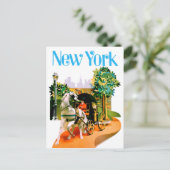 New York, Chariots aus dem Park Postkarte (Stehend Vorderseite)