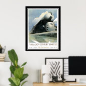 New York-Chicago in 16 Stunden!!! Poster (Heimbüro)