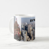 NEW YORK CHRISTMAS KAFFEETASSE (Vorderseite Links)