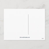 New York Christmas Postcard Feiertagspostkarte (Rückseite)