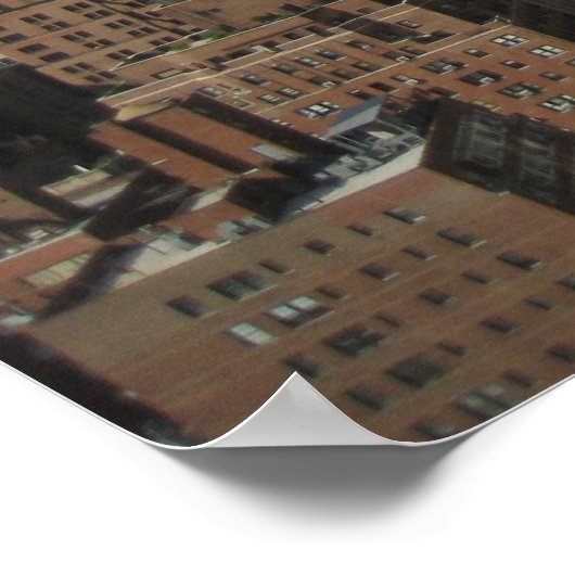 New York Chrysler Gebäude Poster (Ecke)