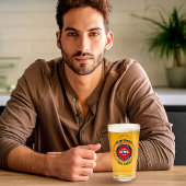 New York Circle Typografy Design Glas