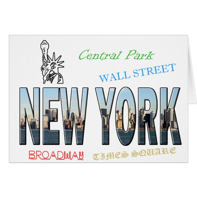 New York City (Vorderseite (Horizontal))
