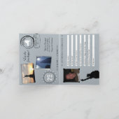 New York City 26th Birthday Passport Einladung (Innenseite)