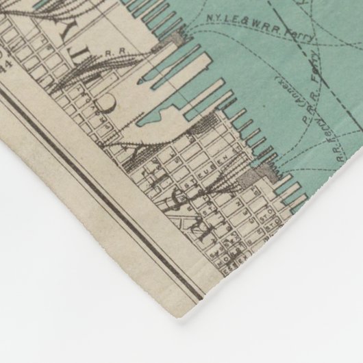 New York City 2 Fleecedecke (Ecke)