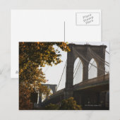 New York City 2 Postkarte (Vorne/Hinten)
