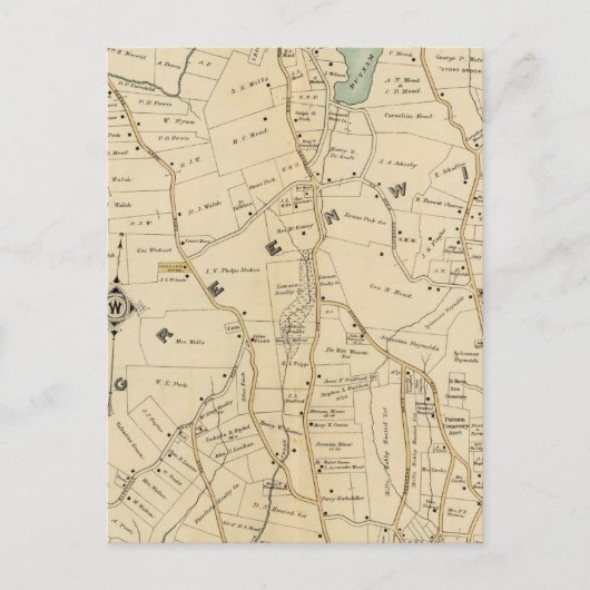 New York City 2 Postkarte (Vorderseite)