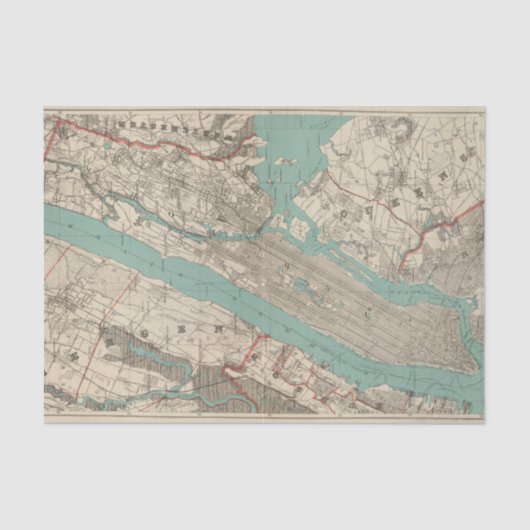 New York City 2 Seidenpapier (Vorderseite)