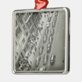 New York City 2 Silbernes Ornament (Links)