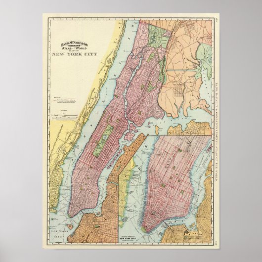 New York City 4 Poster (Vorne)