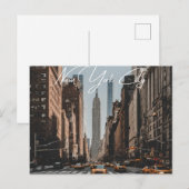 New York City (4) Postkarte (Vorne/Hinten)