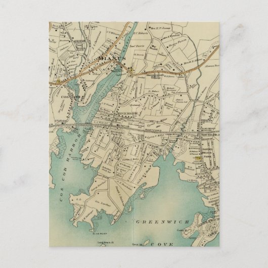 New York City 7 Postkarte (Vorderseite)