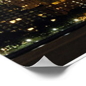 "New York City" 911 Tribute with Lights Poster (Ecke)