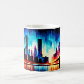 New York City Abstrakt 1103 Kaffeetasse (Mittel)