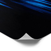 New York City Abstrakt 1103 Poster (Ecke)