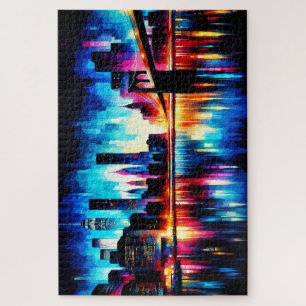 New York City Abstrakt 1103 Puzzle