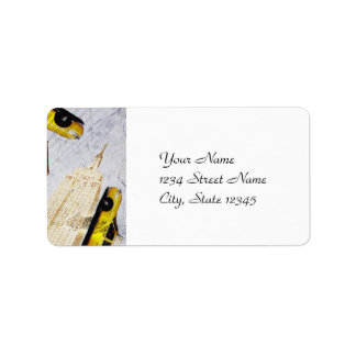 New York City-Adresslabel-Template Adressaufkleber