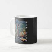 New York City Aesthetic Foto Art Kaffeetasse (Vorderseite Links)
