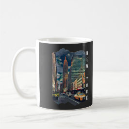 New York City Aesthetic Foto Art Kaffeetasse