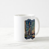 New York City Aesthetic Foto Art Kaffeetasse (VorderseiteRechts)