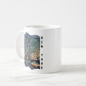 New York City Aesthetic Foto Art Kaffeetasse (Vorderseite Links)