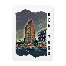 New York City Aesthetic Foto Art Magnet