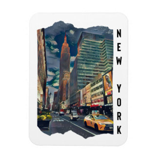 New York City Aesthetic Foto Art Magnet