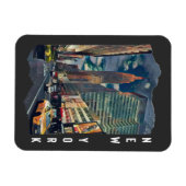 New York City Aesthetic Foto Art Magnet (Horizontal)
