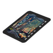 New York City Aesthetic Foto Art Magnet (Linke Seite)