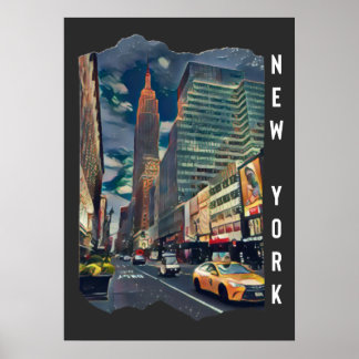 New York City Aesthetic Foto Art Poster