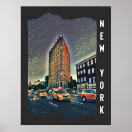 New York City Aesthetic Foto Art Poster