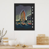 New York City Aesthetic Foto Art Poster (Küche)