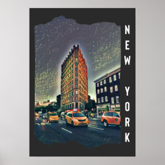 New York City Aesthetic Foto Art Poster