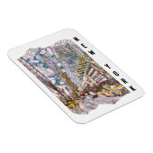 New York City Aesthetic Mosaic Art Magnet (Rechte Seite)