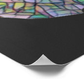 New York City Aesthetic Mosaic Art Poster (Ecke)