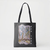 New York City Aesthetic Mosaic Art Tasche (Vorderseite)