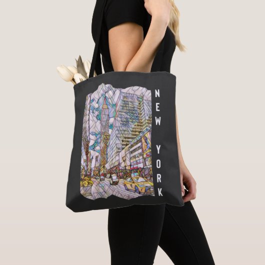 New York City Aesthetic Mosaic Art Tasche (Von Nahem)