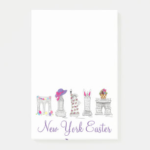 New York City Architecture NYC Happy Oaster Post-it Klebezettel