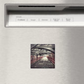 New York City Architecture - Williamsburg Bridge Magnet (In Situ (Geschirrspüler))