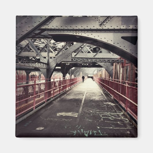 New York City Architecture - Williamsburg Bridge Magnet (Vorne)