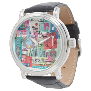 New York City Armbanduhr
