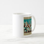 New York City Art Deco Kaffeetasse (VorderseiteRechts)